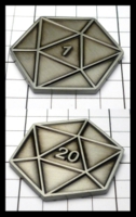 Dice : Dice - Metal Dice - Fangamer Limited Edition - eBay May2016